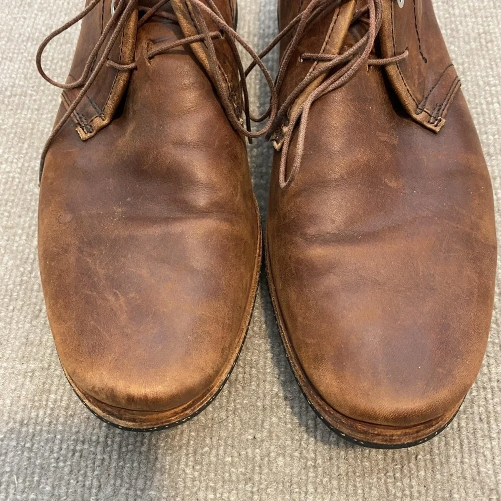 Timberland Boot Company Boots Mens Size‎ 9 Brown Leather Chukka Casual 75509